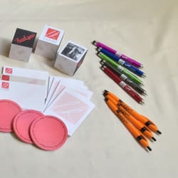 Linda Kittlitz & Associates - note pads and pens! Many to choose from!