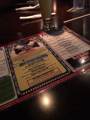 Menu photo 8 BB's Tex-Orleans Houston, TX