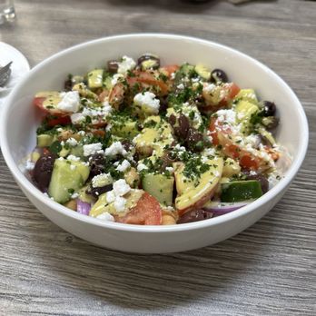 Neek Vegan - Greek Chickpea Salad - Persian/Iranian Near Me - Duluth, Georgia Neek Vegan - Greek Chickpea Salad - Persian/Iranian Near Me - Duluth, Georgia