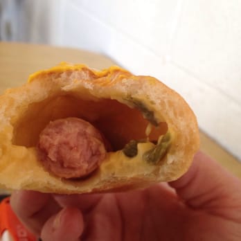 Shipley Do-Nuts - Spicy sausage and cheese - Donuts Near Me - Arlington, Texas