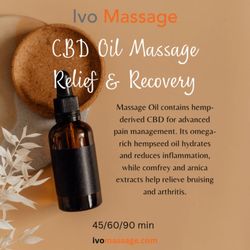Ivo Massage - CBD Oil Massage Relief and Recovery