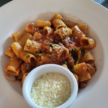 Surfside - Rigatoni bolognese 9/10/26 - Seafood Near Me - Montauk, New York Surfside - Rigatoni bolognese 9/10/26 - Seafood Near Me - Montauk, New York