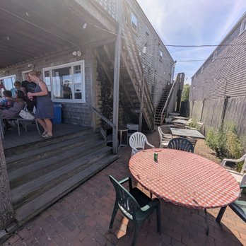 Sayle's Seafood - Smaller tables in the shade. Larger tables in the sun outside. - Seafood Markets Near Me - Nantucket, Massachusetts Sayle's Seafood - Smaller tables in the shade. Larger tables in the sun outside. - Seafood Markets Near Me - Nantucket, Massachusetts