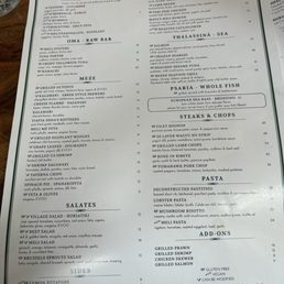 Menu Menu