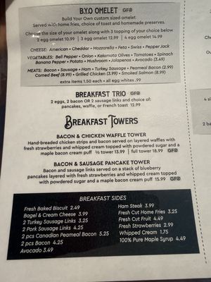 Menu photo 8 Bacon Street Diner Clearwater, FL