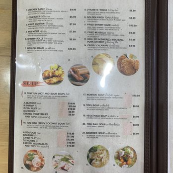 Bua Siam - Menu - Thai Near Me - North Hollywood, California