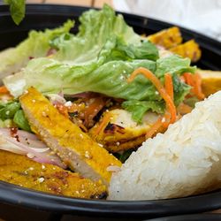 Chick & Pig Thai Street Food - A very nice Lemongrass chicken with sticky rice