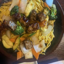 Yamato Steak House Of Japan - Beef Yoba soba noodles