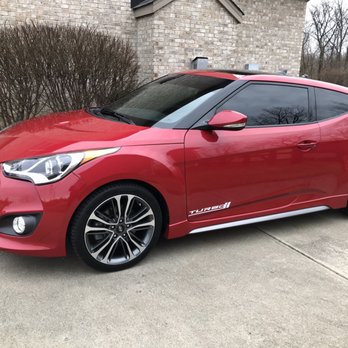 Tint Guy - 16 Hyundai Veloster Turbo tint by the Tint Guy - Home Window Tinting Near Me - Fairfield, Ohio