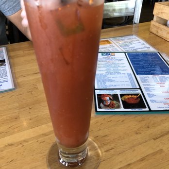 Seafood Shack - Bloody Mary was delicious! Perfect balance of spice and citrus. - Seafood Near Me - Dallas, Texas