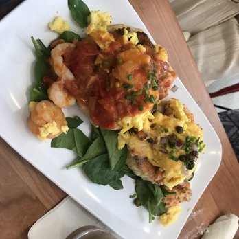 Ruby Slipper Mobile - Shrimp Boogaloo and Hot-Smoked Salmon Bennie - Breakfast & Brunch Near Me - Mobile, Alabama Ruby Slipper Mobile - Shrimp Boogaloo and Hot-Smoked Salmon Bennie - Breakfast & Brunch Near Me - Mobile, Alabama