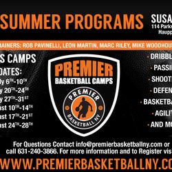 Premier Basketball NY - BOYS SUMMER CAMPS 2020