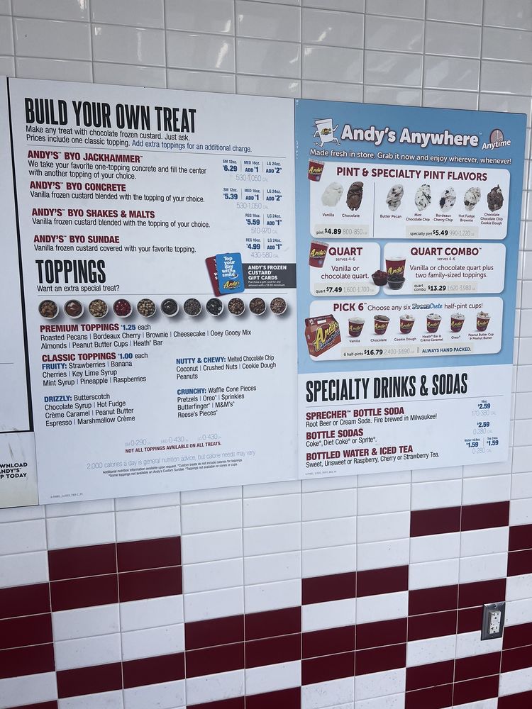 ANDY’S FROZEN CUSTARD Updated July 2024 53 Photos & 26 Reviews