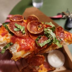 After my bite of Pepperoni!