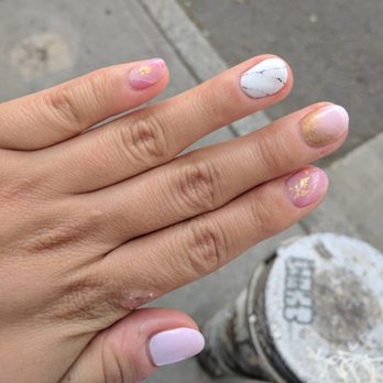 Bisou - Simple Art -- taken right after my appt - Nail Salons Near Me - New York, New York Bisou - Simple Art -- taken right after my appt - Nail Salons Near Me - New York, New York