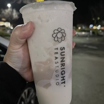 Sunright Tea Studio - Sunnyvale - taro frostie with mochi - Bubble Tea Near Me - Sunnyvale, California Sunright Tea Studio - Sunnyvale - taro frostie with mochi - Bubble Tea Near Me - Sunnyvale, California