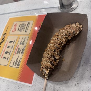 Nigel's Bananas - Banana with peanuts and peanut butter drizzle - Desserts Near Me - Nashville, Tennessee Nigel's Bananas - Banana with peanuts and peanut butter drizzle - Desserts Near Me - Nashville, Tennessee