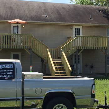 Decks Plus - Wrapped up this monster yesterday and sure glad to be done lol... worked out great tho!! - Decks & Railing Near Me