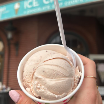 JoJo's Creamery - Strawberry scoop - Ice Cream & Frozen Yogurt Near Me - Encinitas, California JoJo's Creamery - Strawberry scoop - Ice Cream & Frozen Yogurt Near Me - Encinitas, California