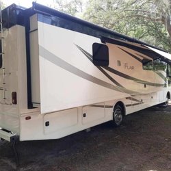 Always Clean Mobile Detailing - Rv in backyard