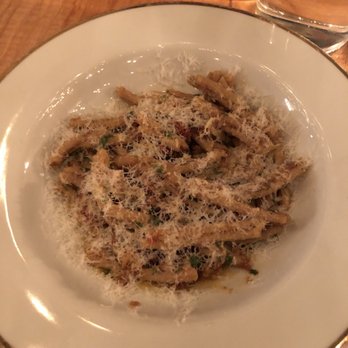 Rose's Luxury - This was delicious! 'Nduja Strozzapreti with honey and pecorino. - New American Near Me - Washington, DC, District of Columbia