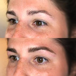 FabuLyss Brows - Before and after!
