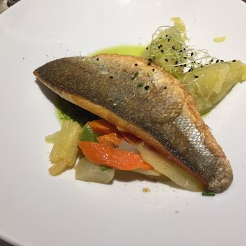 La Cocotte de Grand Mėre - Very nice fish, seared w pesto sauce. Highly recommend - French Near Me - Colmar, 68 La Cocotte de Grand Mėre - Very nice fish, seared w pesto sauce. Highly recommend - French Near Me - Colmar, 68