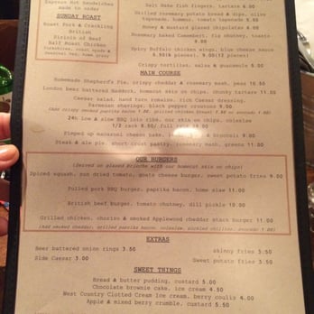 Surbiton Flyer - Menu Great deal on burger for £6.95 between 5pm-7pm - Pubs Near Me - Surbiton, XGL
