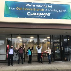 Embold Credit Union - Ribbon cutting with North Clackamas Chamber in early 2021.