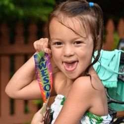 In Joy Swimming - Ribbon day for an amazing week of swimming.