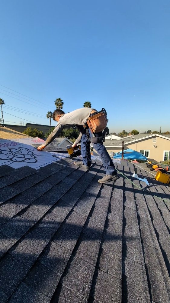 Slide of West Meridian Roofing