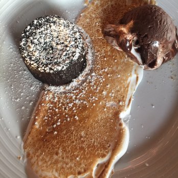 Orange Hill Restaurant & Events - Lava cake with chocolate ice cream plus a marshmallowyyy ? Just a bit too rich for me - Steakhouses Near Me - Orange, California Orange Hill Restaurant & Events - Lava cake with chocolate ice cream plus a marshmallowyyy ? Just a bit too rich for me - Steakhouses Near Me - Orange, California