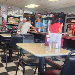 College Street Cafe - View inside the diner.