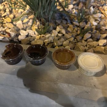 El Moro - Dips. Chocolate/hazelnut, cajeta, condensed milk. - Desserts Near Me - Los Angeles, California El Moro - Dips. Chocolate/hazelnut, cajeta, condensed milk. - Desserts Near Me - Los Angeles, California