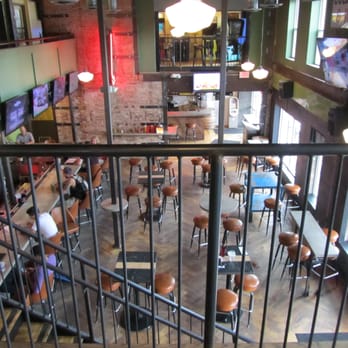 Ethyl & Tank - Overview Of The Bar From The Balcony - Bars Near Me - Columbus, Ohio