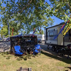 Sycamore Rv Resort - Our set up.