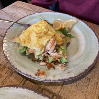 Soul Brew - Avocado toast with eggs and chicken - Coffee & Tea Near Me - Saint James, New York Soul Brew - Avocado toast with eggs and chicken - Coffee & Tea Near Me - Saint James, New York