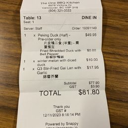 Receipt Receipt