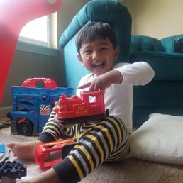 My son's 1st haircut. My son's 1st haircut.