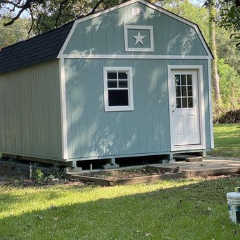Leland's Barns & Sheds - Front of shed - Sheds & Outdoor Storage Near Me - Grandview, Texas