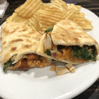Brewed Cafe & Pub - Spicy pita sandwich - Coffee & Tea Near Me - Vancouver, Washington