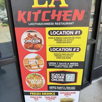 LA Kitchen - Signage - Chinese Near Me - Fresno, California LA Kitchen - Signage - Chinese Near Me - Fresno, California
