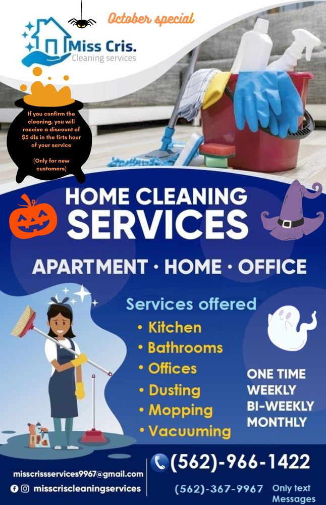 MISS CRIS CLEANING SERVICES Downey, CA Yelp