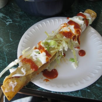 Aqui Es Texcoco - Huge Rolled Taco - Mexican Near Me - Chula Vista, California