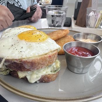Flipper's - Croque Madame - Pancakes Near Me - West Hollywood, California
