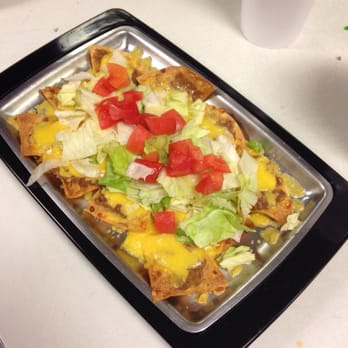 Paladium Bowl - Try their nachos! They're delicious! We got ours with beans, cheese, lettuce and tomato, but they have an option for beef also! - Bowling Near Me - Alice, Texas Paladium Bowl - Try their nachos! They're delicious! We got ours with beans, cheese, lettuce and tomato, but they have an option for beef also! - Bowling Near Me - Alice, Texas