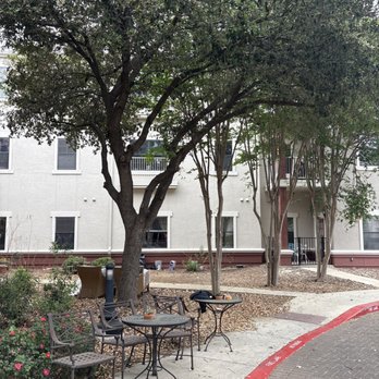 Villa De San Antonio - I absolutely loved that the residents can come out here and enjoy a moment, maybe with a cup of coffee and just take in the outside world. - Retirement Homes Near Me - San Antonio, Texas Villa De San Antonio - I absolutely loved that the residents can come out here and enjoy a moment, maybe with a cup of coffee and just take in the outside world. - Retirement Homes Near Me - San Antonio, Texas