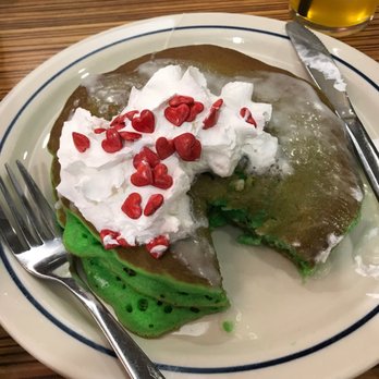 IHOP - Grinch pancakes - Breakfast & Brunch Near Me - Alexandria, Virginia IHOP - Grinch pancakes - Breakfast & Brunch Near Me - Alexandria, Virginia