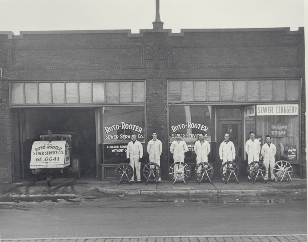 Slide of Roto-Rooter