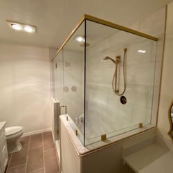 Custom Glass & Granite - Custom Shower enclosure
